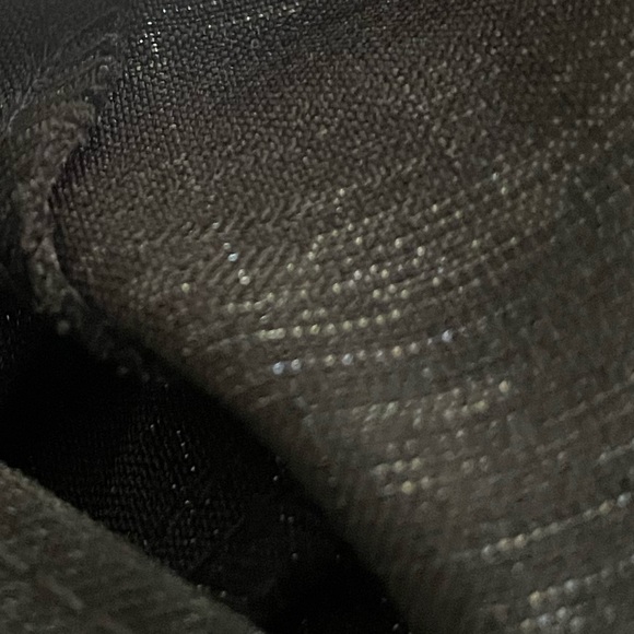 Vintage 90’s Z Cavaricci black pants with metallic silver pattern. Size 11 - Picture 6 of 6